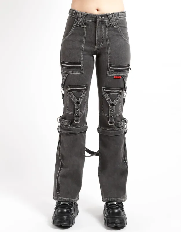 ZIP TO ZIP PANT BLACK DENIM sold by Tripp nyc