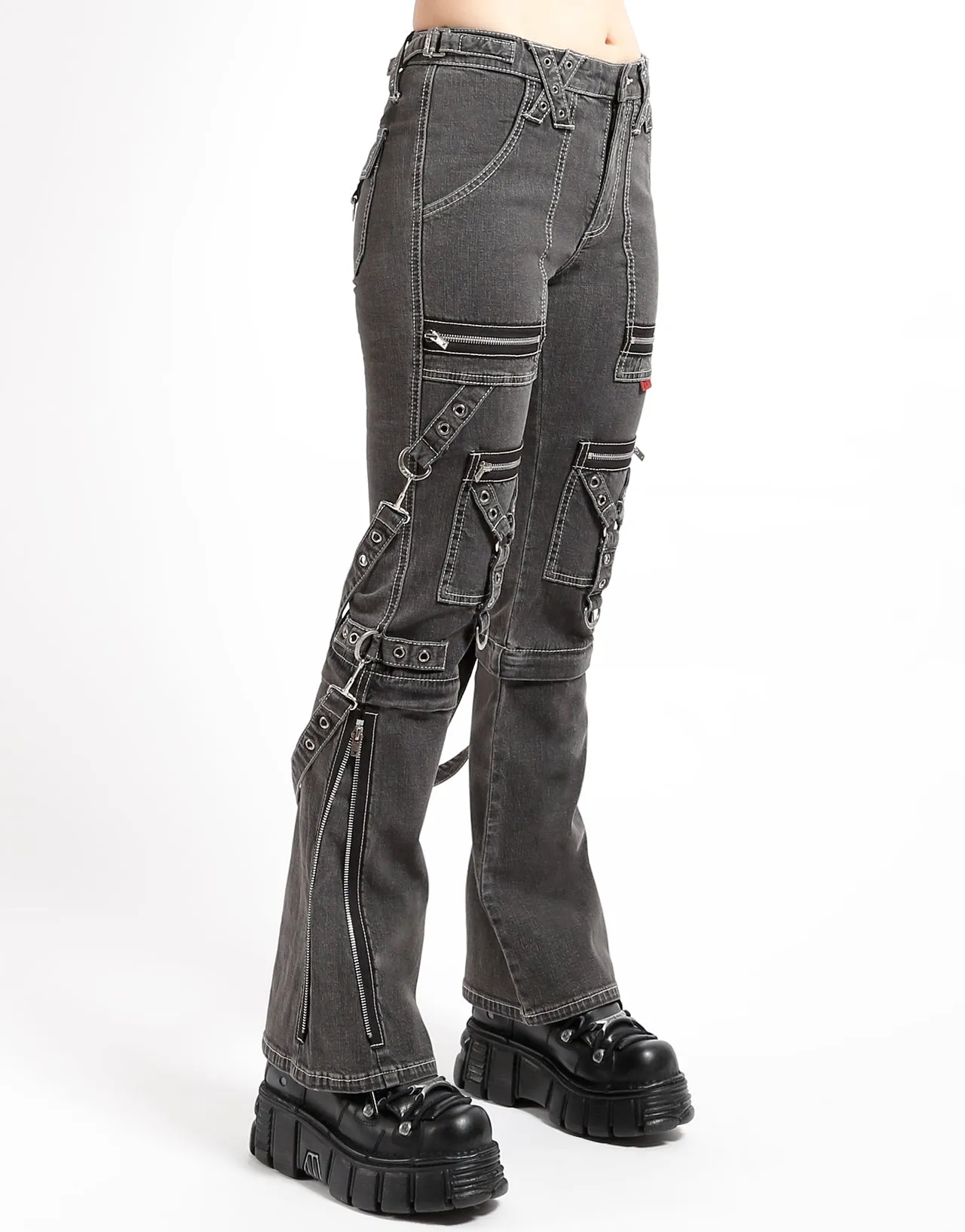 ZIP TO ZIP PANT BLACK DENIM sold by Tripp nyc product image thumbnail 3