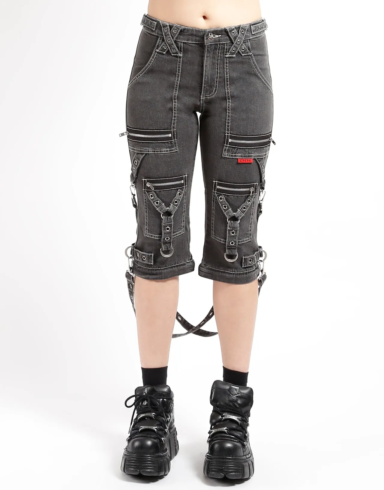 ZIP TO ZIP PANT BLACK DENIM sold by Tripp nyc product image thumbnail 5