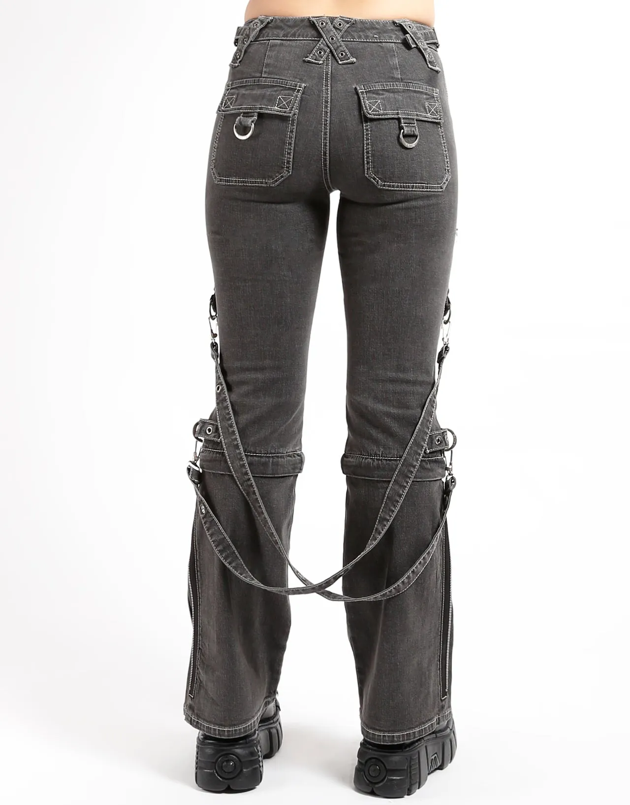 ZIP TO ZIP PANT BLACK DENIM sold by Tripp nyc product image thumbnail 4