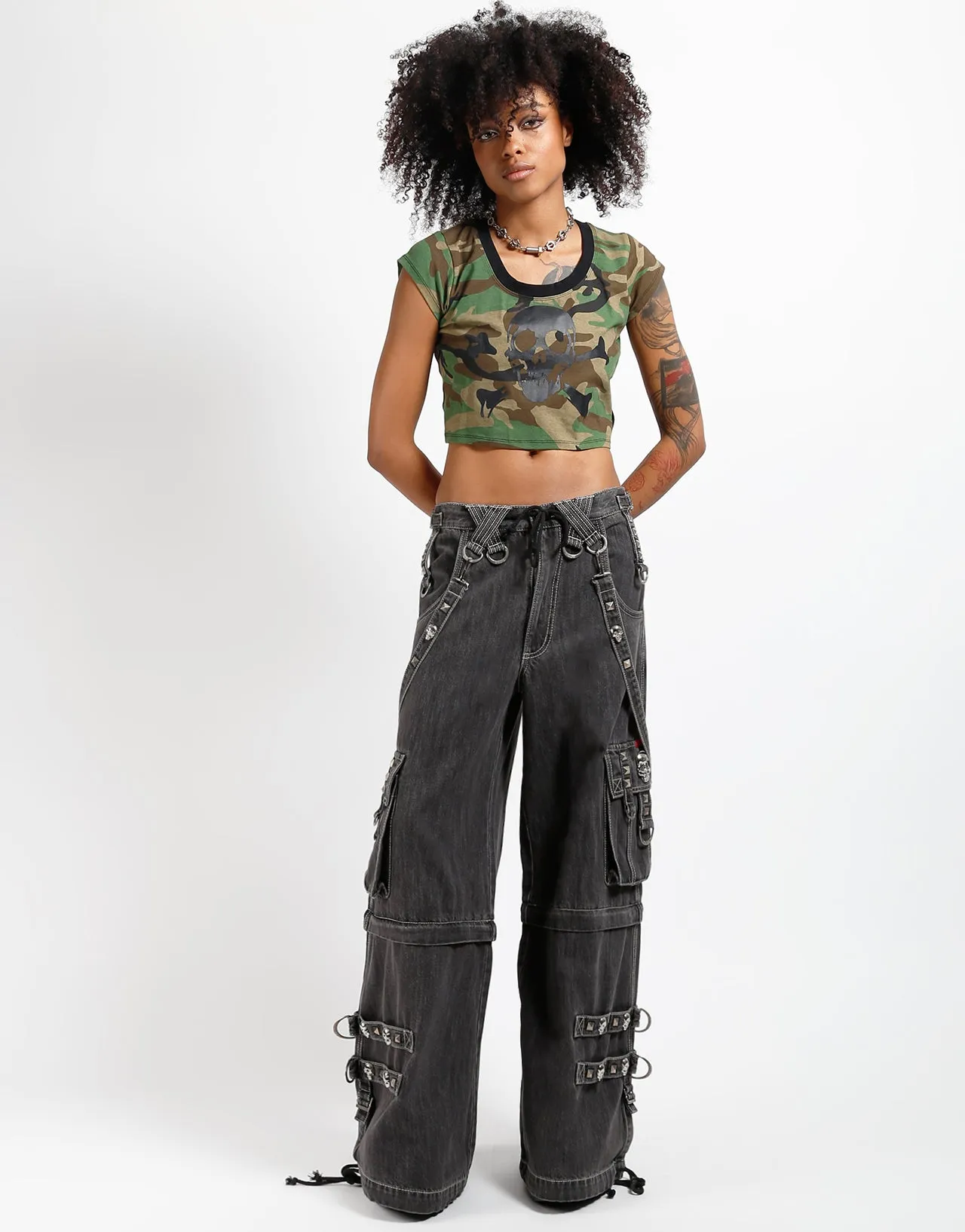 CRYPT PANT BLACK DENIM sold by Tripp nyc product image thumbnail 2