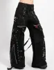 X-STRAP ZIP OFF PANT BLACK sold by Tripp nyc