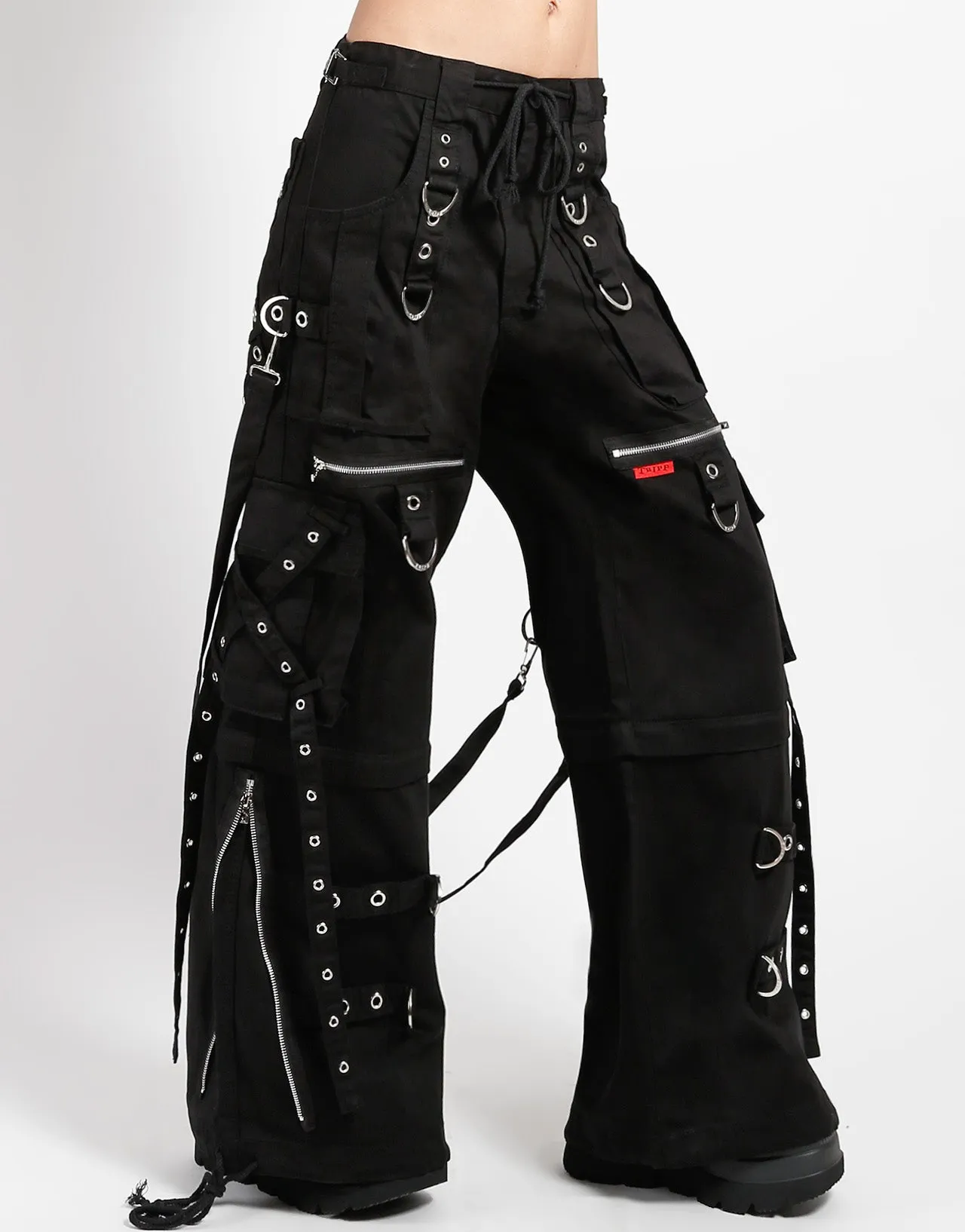 X-STRAP ZIP OFF PANT BLACK sold by Tripp nyc product image thumbnail 3