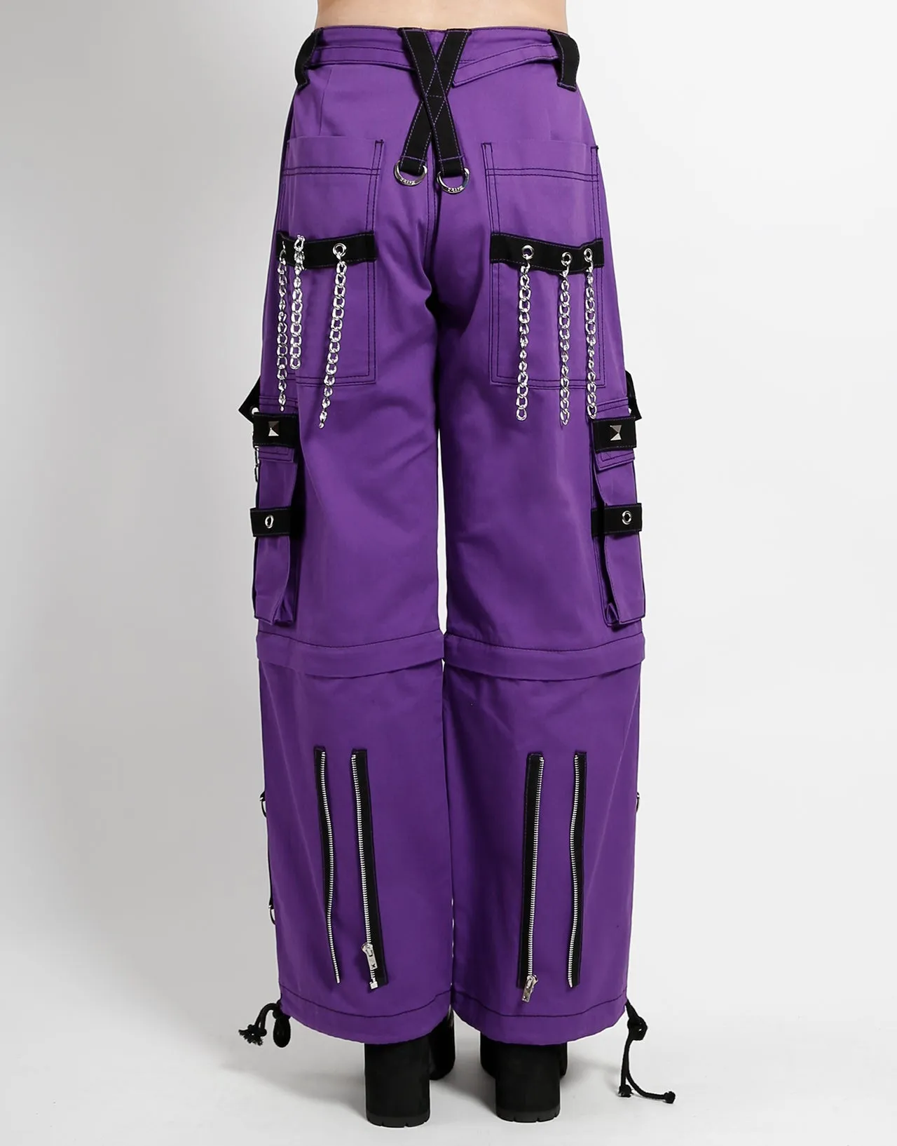 DARK CUFF PANT PURPLE sold by Tripp nyc product image thumbnail 4