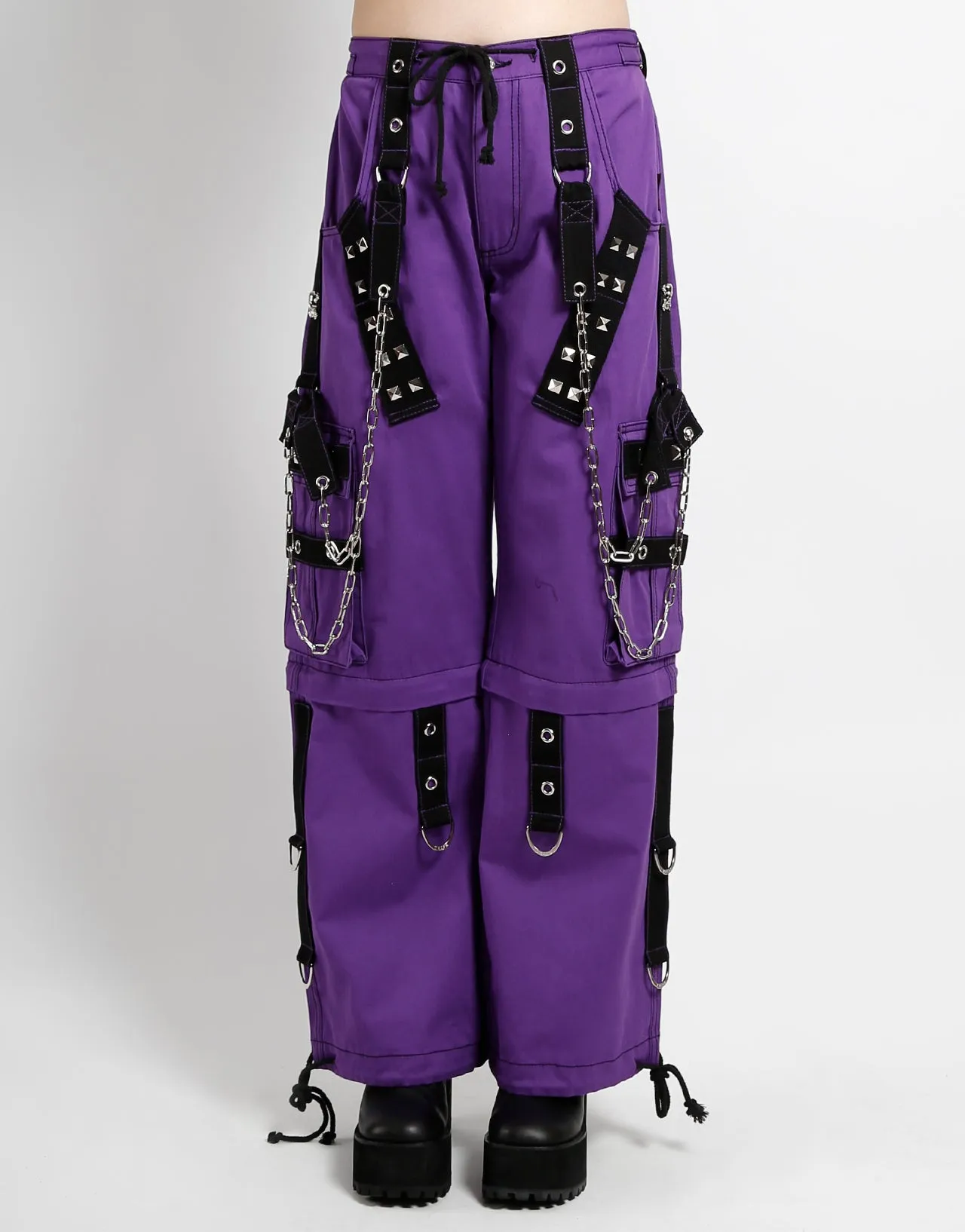 DARK CUFF PANT PURPLE sold by Tripp nyc