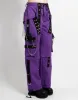 DARK CUFF PANT PURPLE sold by Tripp nyc