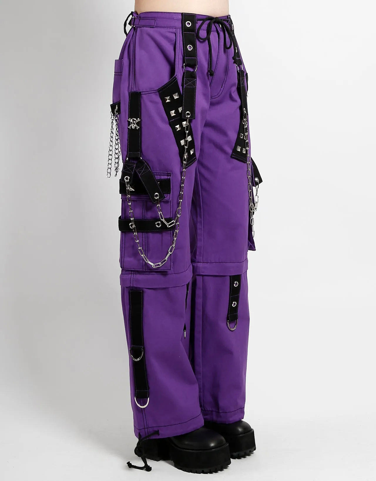 DARK CUFF PANT PURPLE sold by Tripp nyc product image thumbnail 3