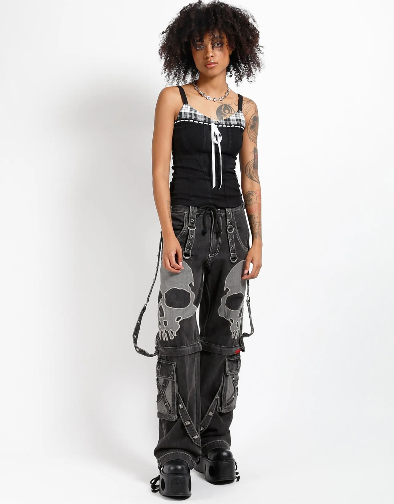 SCARE DARK STREET PANT BLACK DENIM sold by Tripp nyc product image thumbnail 2