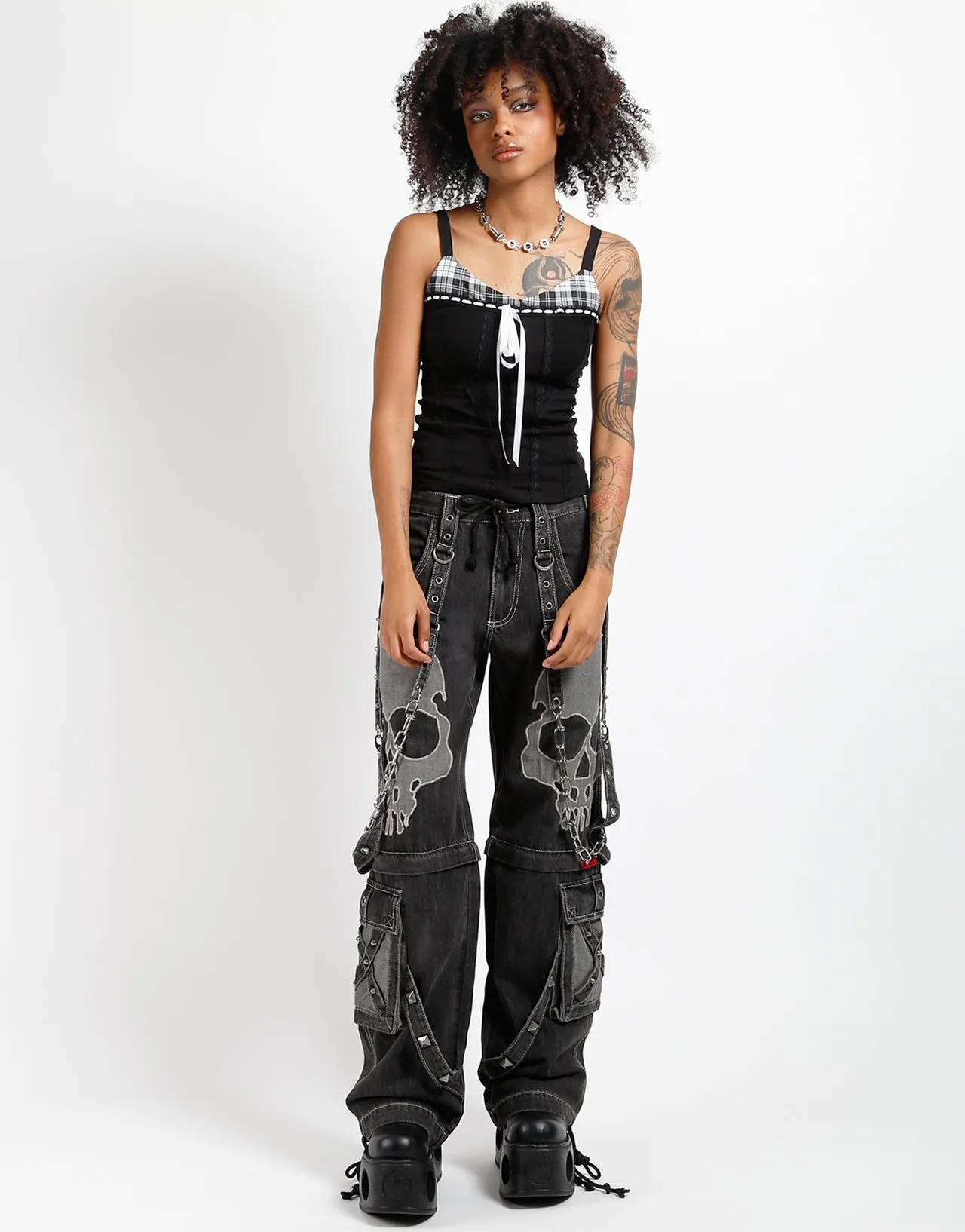 SCARE DARK STREET PANT BLACK DENIM sold by Tripp nyc product image thumbnail 3