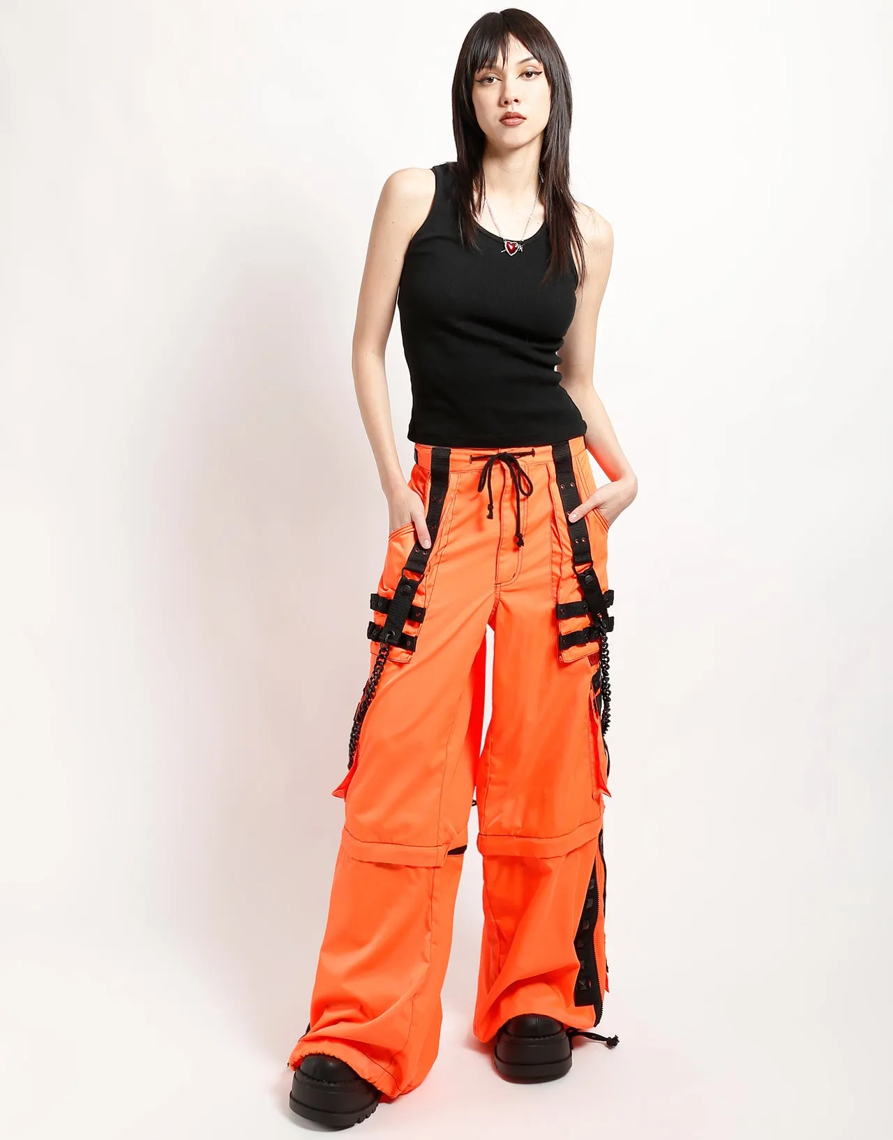 SPACE OUT PANT NEON ORANGE sold by Tripp nyc product image thumbnail 2