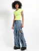 SUPER CUT OUT PANT LIGHT BLUE DENIM sold by Tripp nyc