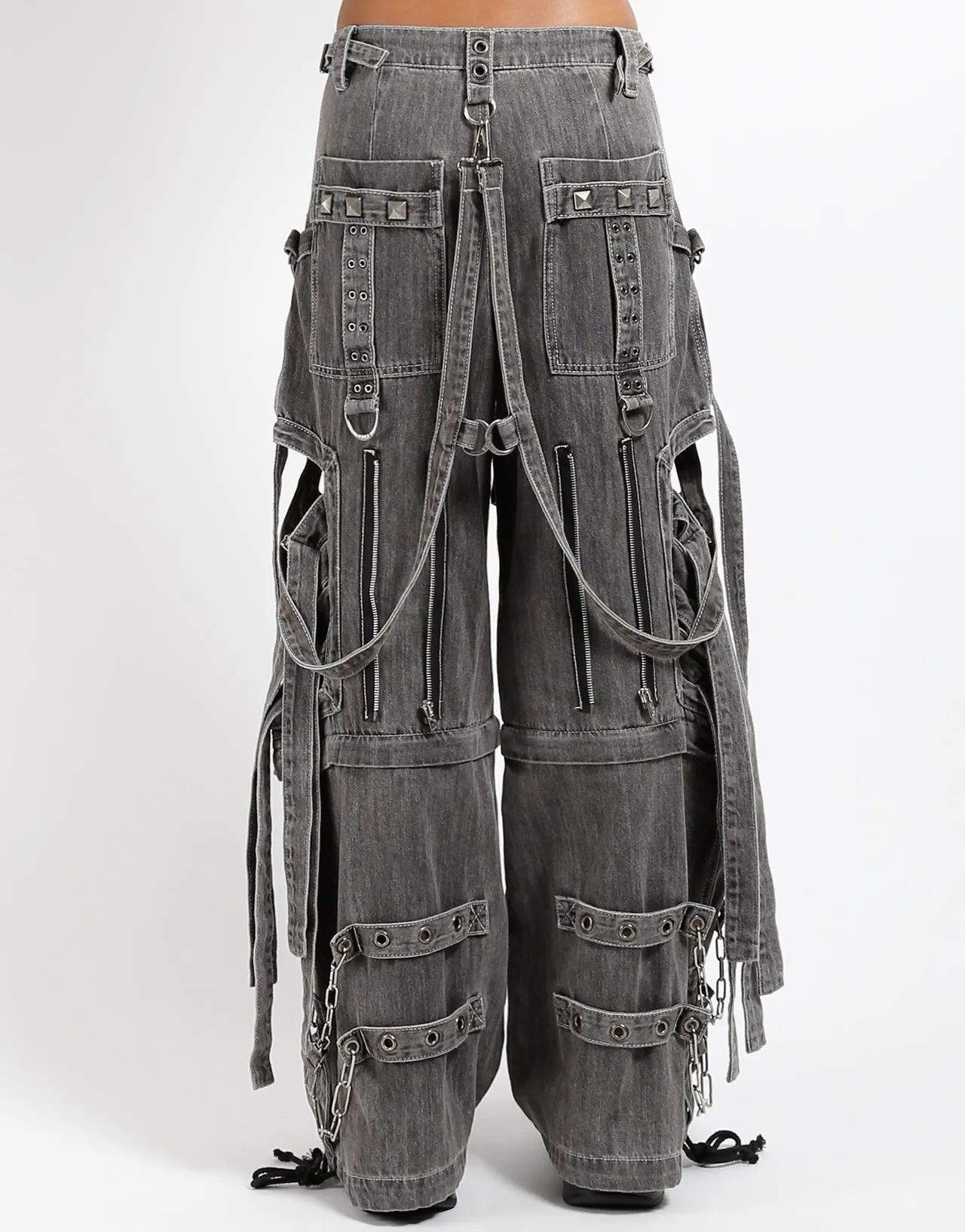 SUPER CUT OUT PANT BLACK DENIM sold by Tripp nyc product image thumbnail 4