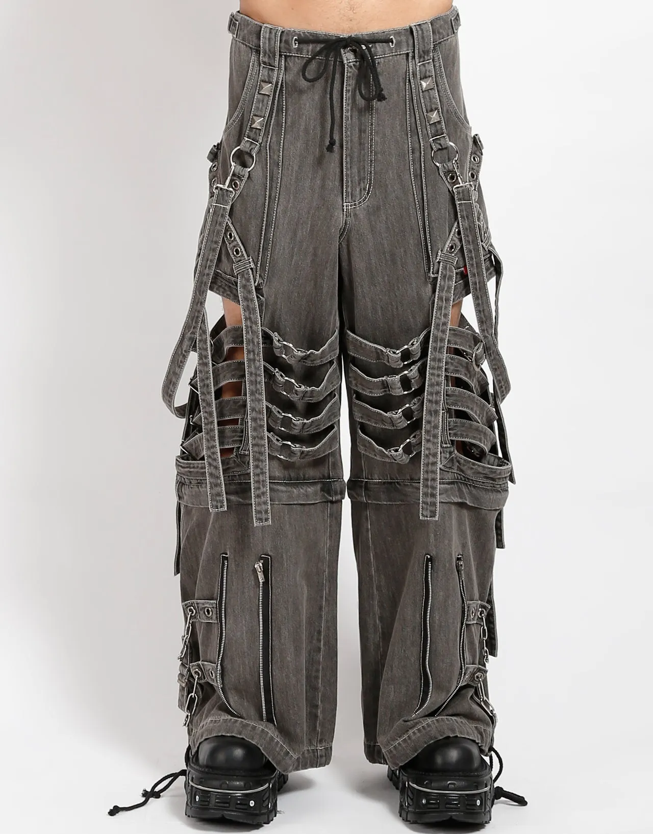 SUPER CUT OUT PANT BLACK DENIM sold by Tripp nyc product image thumbnail 5