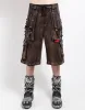 JUNGLELAND PANT BLACK STEAM WASH sold by Tripp nyc