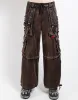 JUNGLELAND PANT BLACK STEAM WASH sold by Tripp nyc