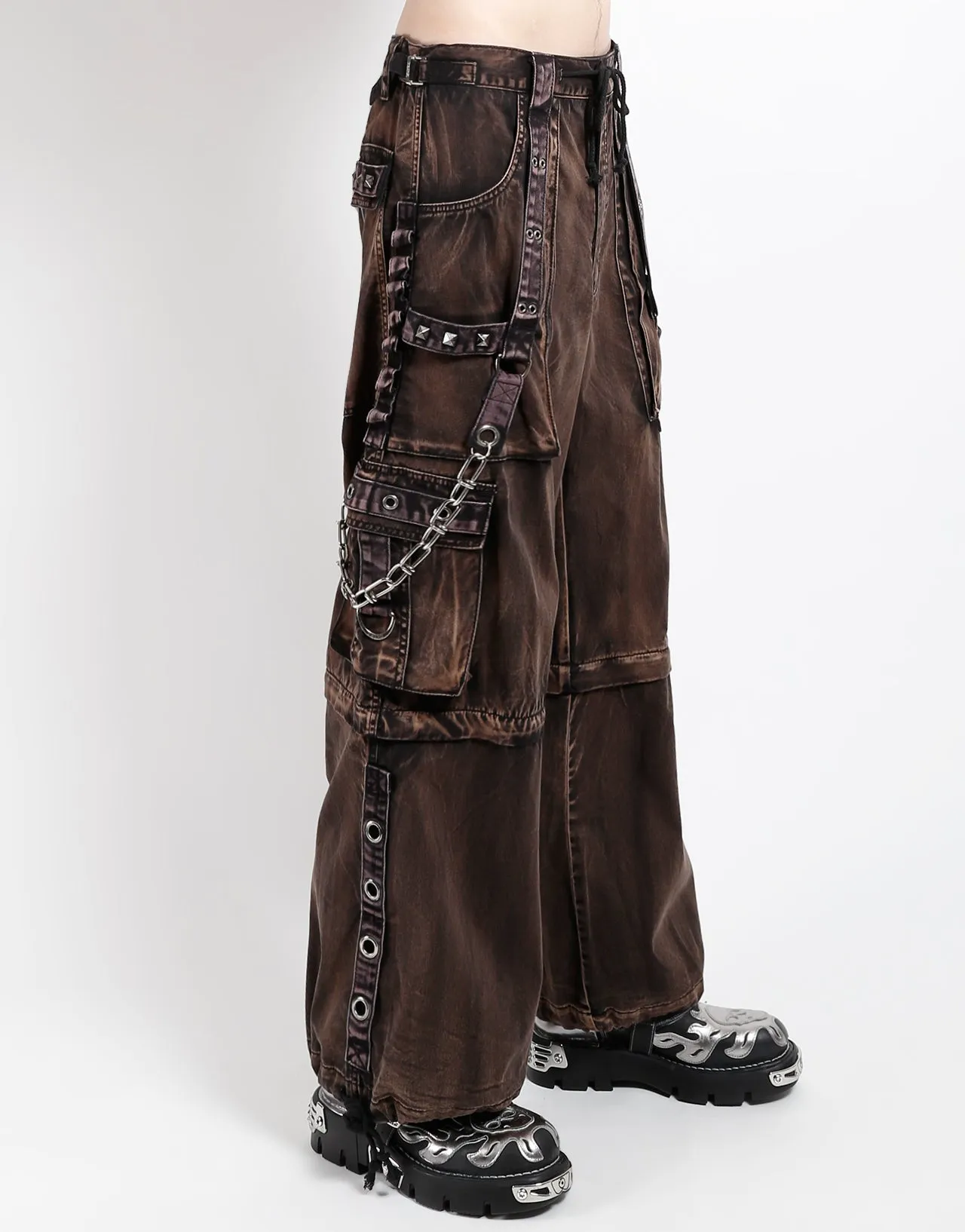 JUNGLELAND PANT BLACK STEAM WASH sold by Tripp nyc product image thumbnail 3