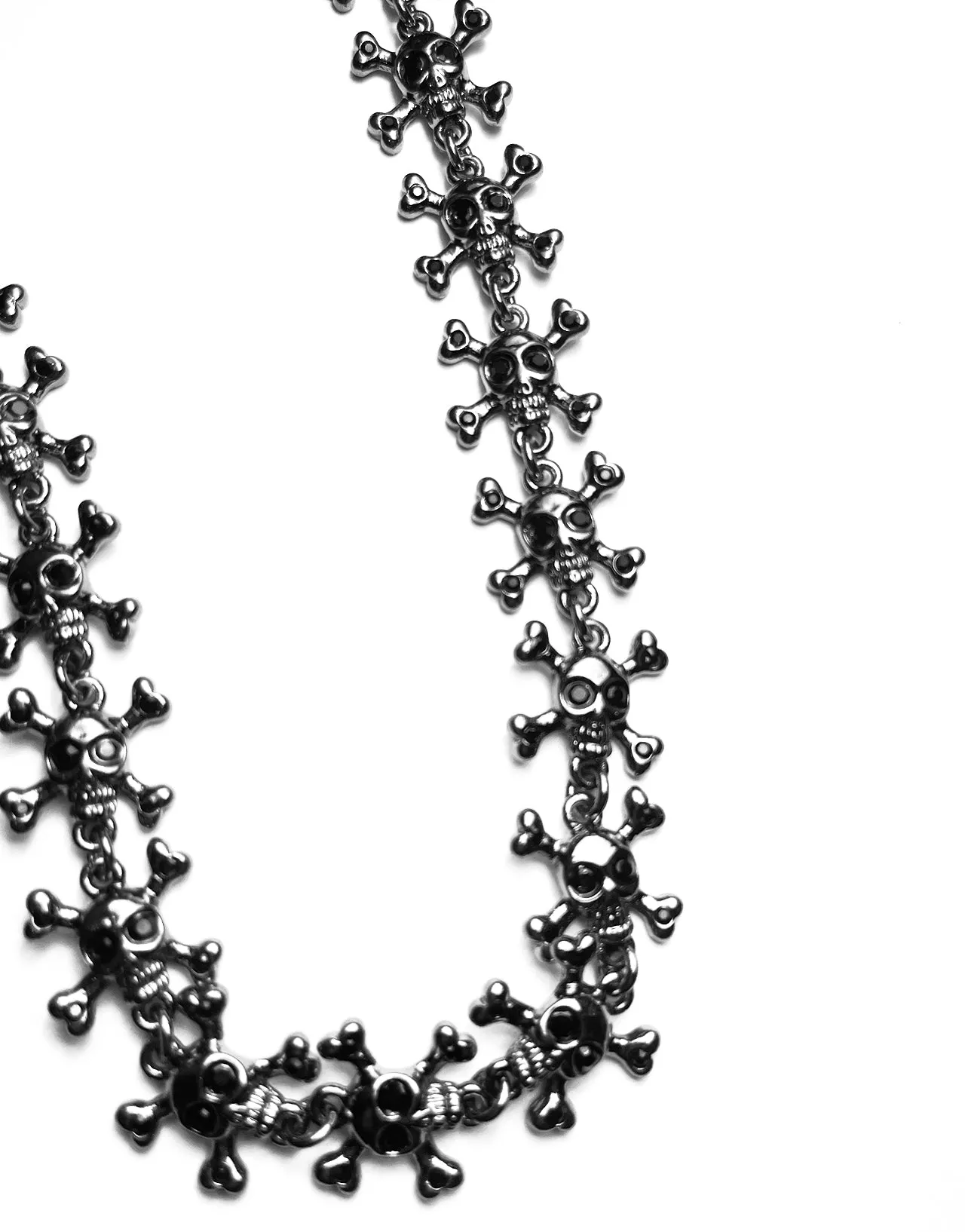 MINI SKULL CHAIN BLACK sold by Tripp nyc product image thumbnail 3