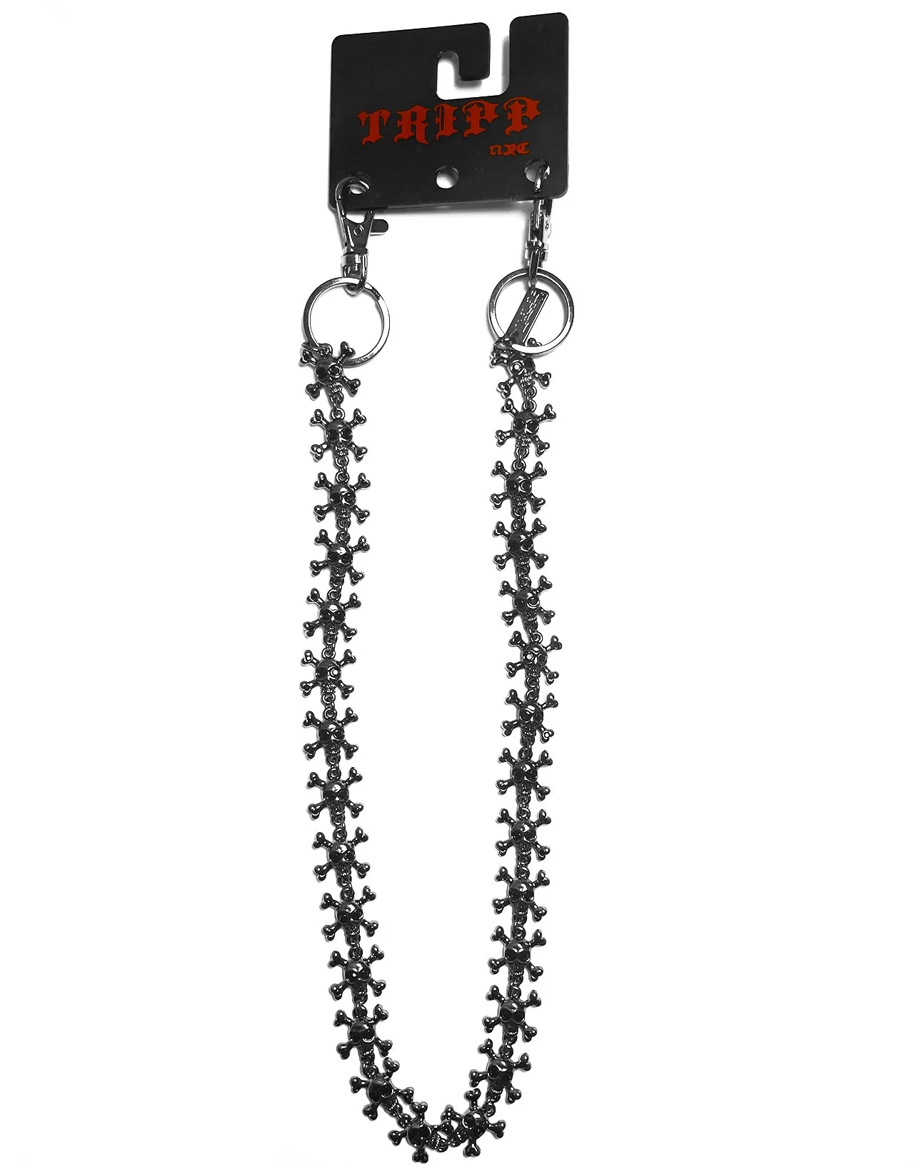 MINI SKULL CHAIN BLACK sold by Tripp nyc product image thumbnail 5