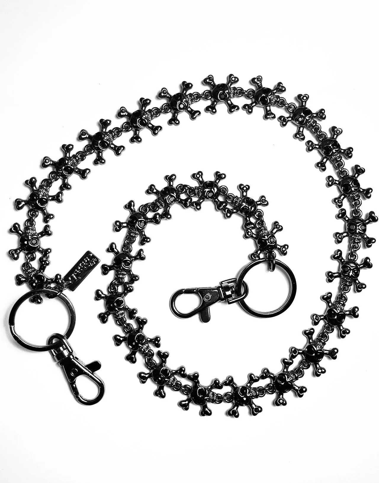 MINI SKULL CHAIN BLACK sold by Tripp nyc product image thumbnail 4