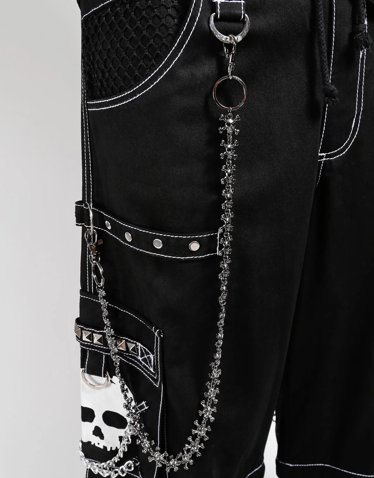 MINI SKULL CHAIN BLACK sold by Tripp nyc product image thumbnail 2