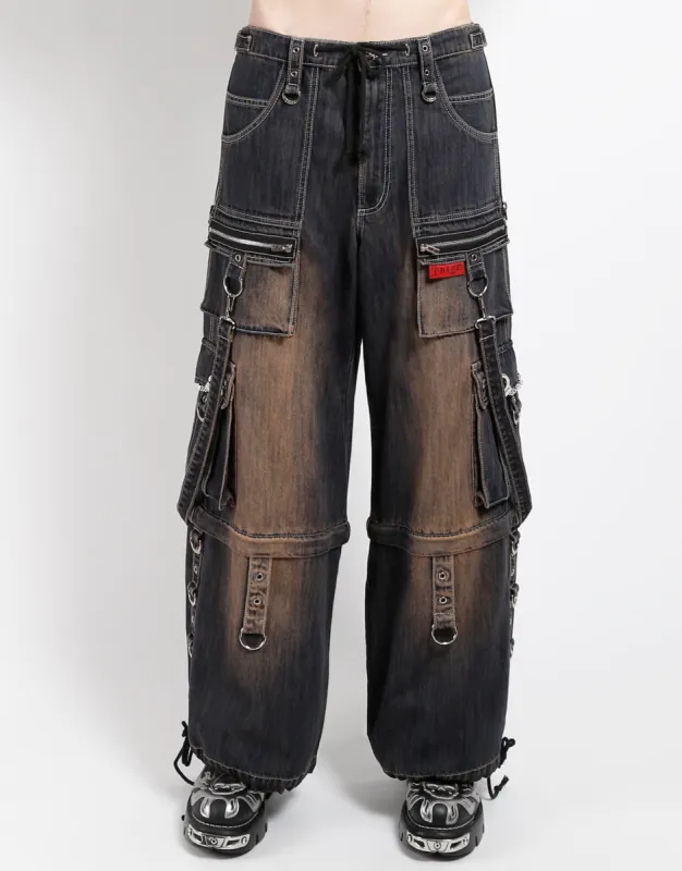 ZIP LOCK PANT DIRTY WASH BLUE DENIM sold by Tripp nyc