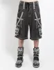 SUPER SKULL DENIM PANT GREY SKULL sold by Tripp nyc