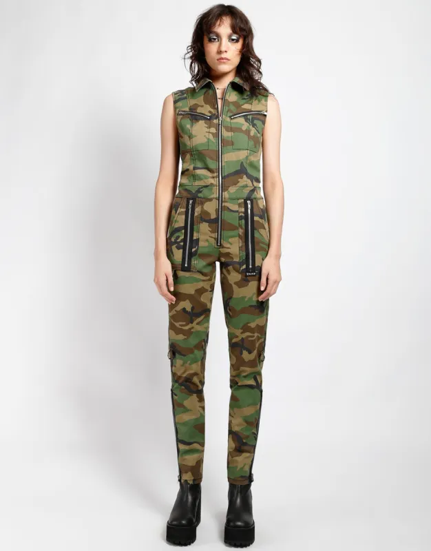 ALL YOU CAN BE JUMPSUIT CAMO sold by Tripp nyc