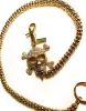 SUPER SKULL CHAIN GOLD sold by Tripp nyc