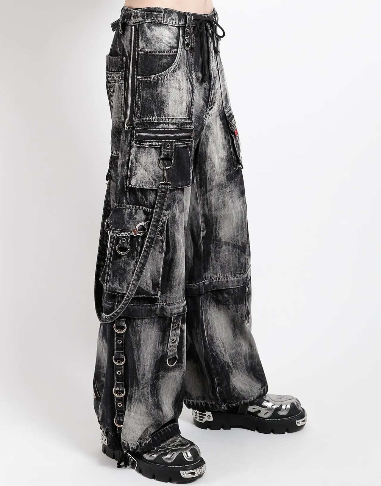 ZIP LOCK PANT CLOUD WASH BLACK DENIM sold by Tripp nyc product image thumbnail 3