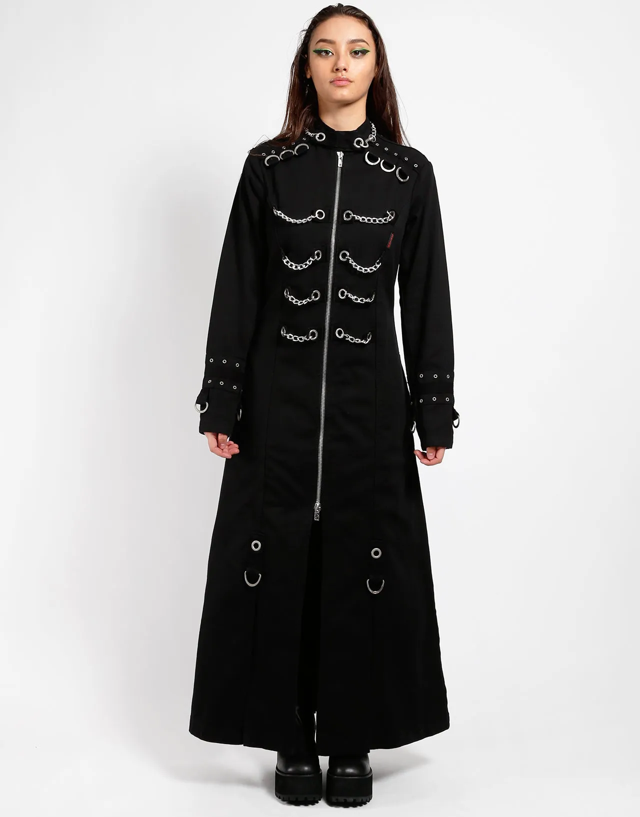 CHAIN EYELET COAT sold by Tripp nyc