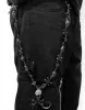 SKULL AND DICE CHAIN BLACK sold by Tripp nyc
