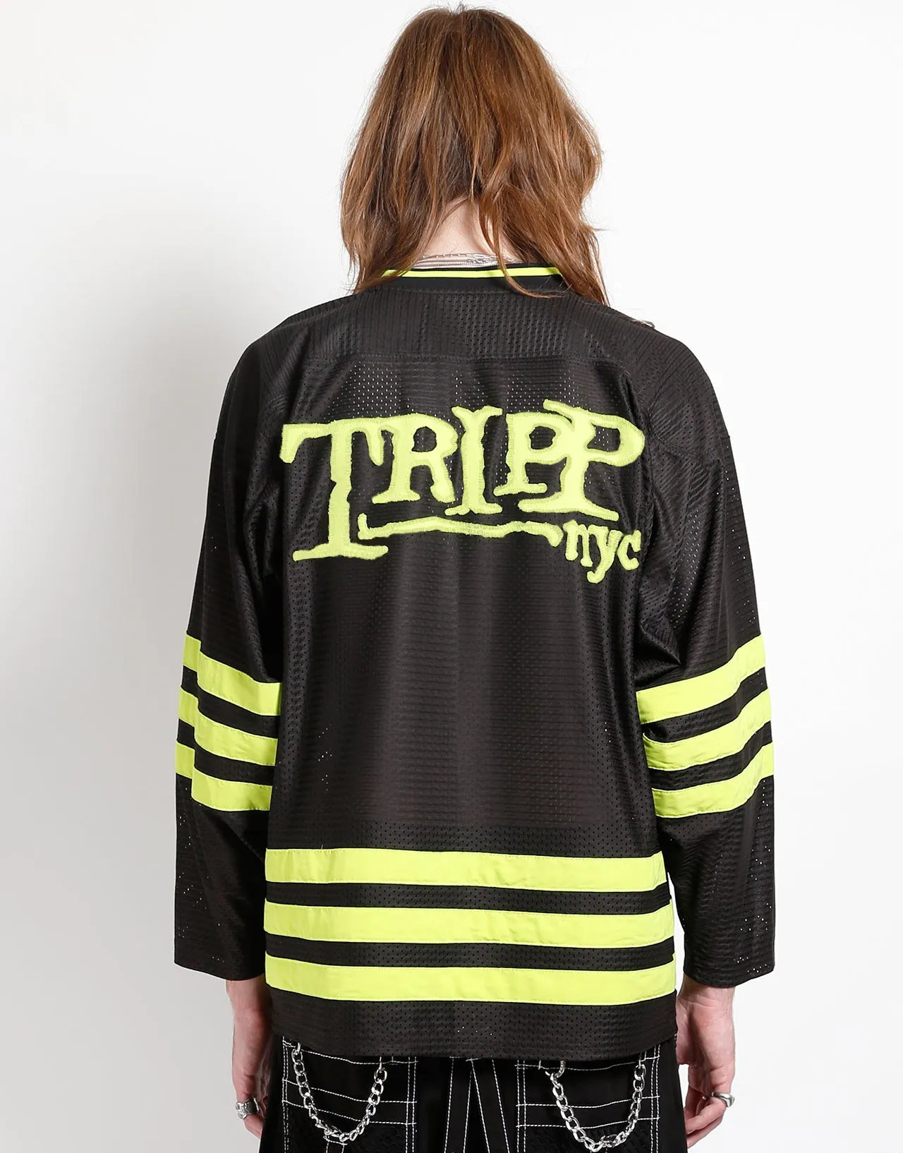TRIPP NYC LOGO RADIOACTIVE JERSEY sold by Tripp nyc product image thumbnail 4