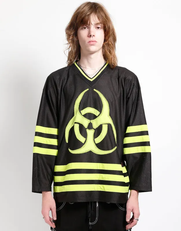 TRIPP NYC LOGO RADIOACTIVE JERSEY made by Tripp nyc