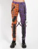 MADNESS PANT ORANGE/PURPLE PLAID sold by Tripp nyc