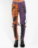 MADNESS PANT ORANGE/PURPLE PLAID sold by Tripp nyc