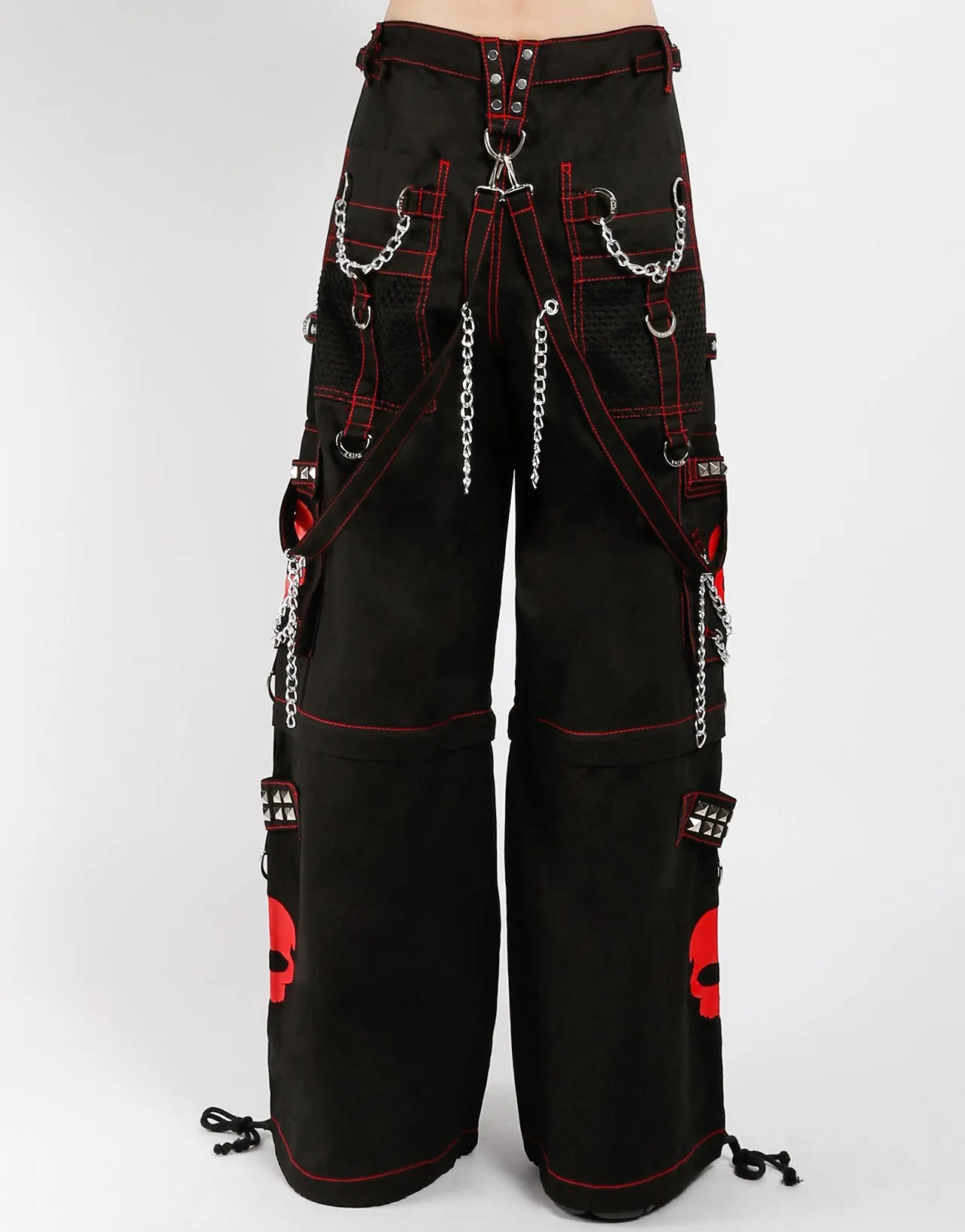 SUPER SKULL PANT RED SKULL sold by Tripp nyc product image thumbnail 4