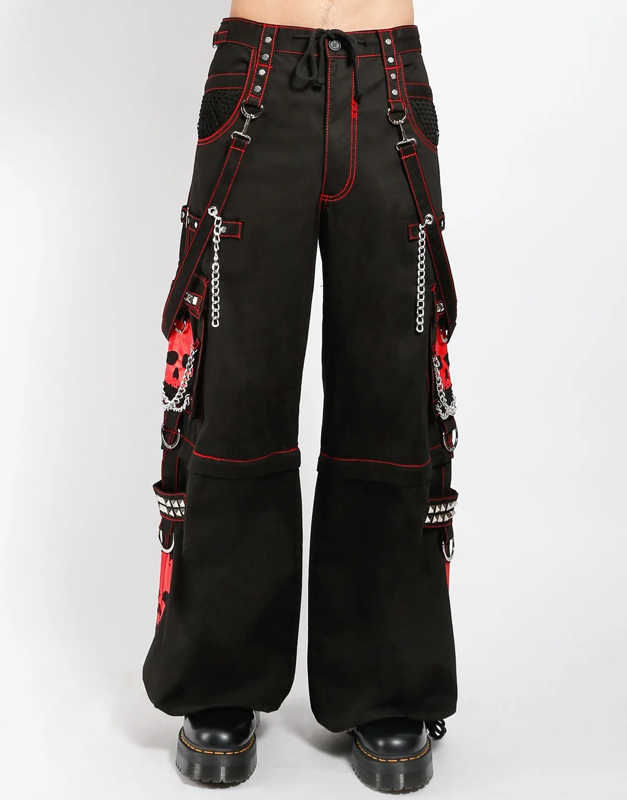SUPER SKULL PANT RED SKULL sold by Tripp nyc product image thumbnail 5