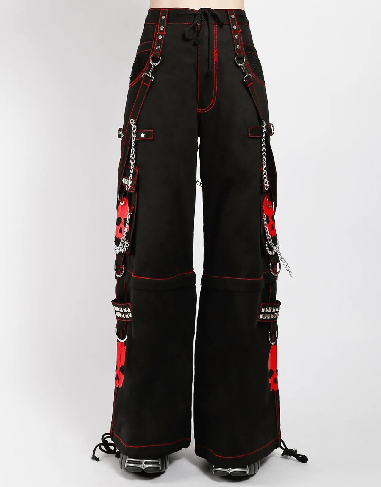 SUPER SKULL PANT RED SKULL sold by Tripp nyc