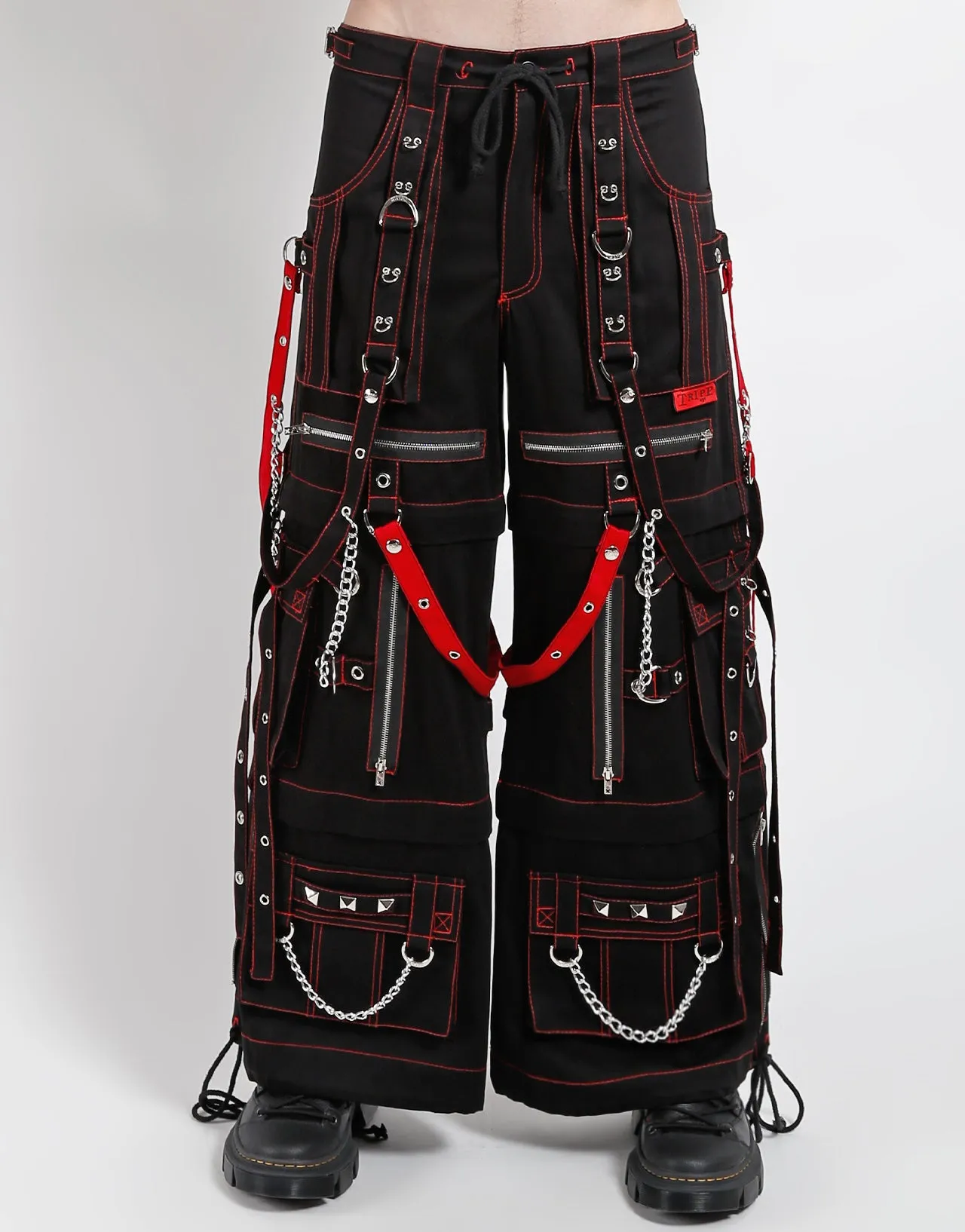 MIRACLE PANT BLACK/RED sold by Tripp nyc