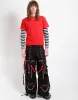 MIRACLE PANT BLACK/RED sold by Tripp nyc