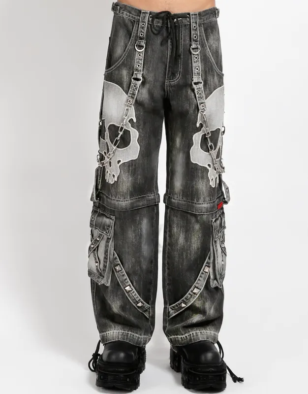 SCARE DARK STREET PANT FOG WASH BLACK DENIM sold by Tripp nyc