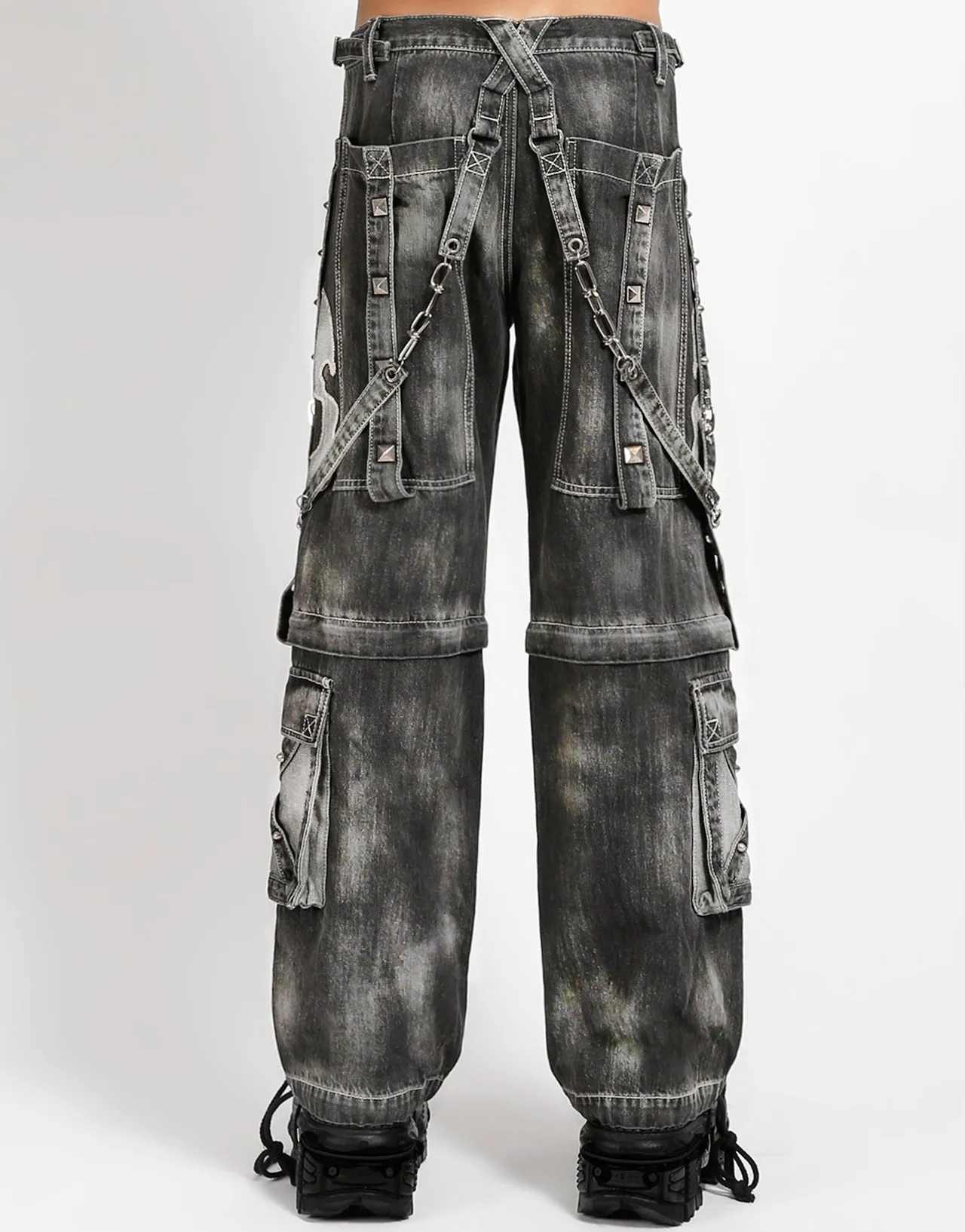 SCARE DARK STREET PANT FOG WASH BLACK DENIM sold by Tripp nyc product image thumbnail 5