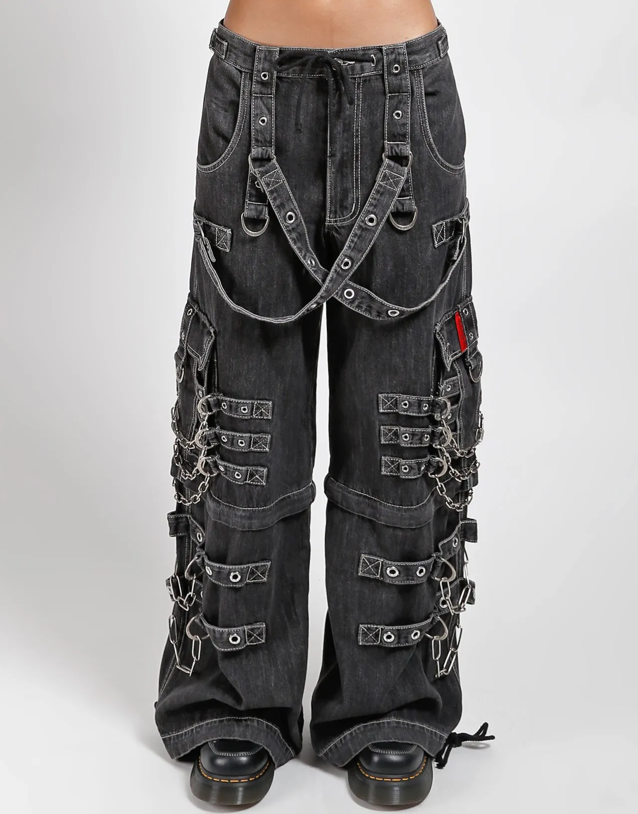 DEVIL SKULL BLACK DENIM sold by Tripp nyc product image thumbnail 2