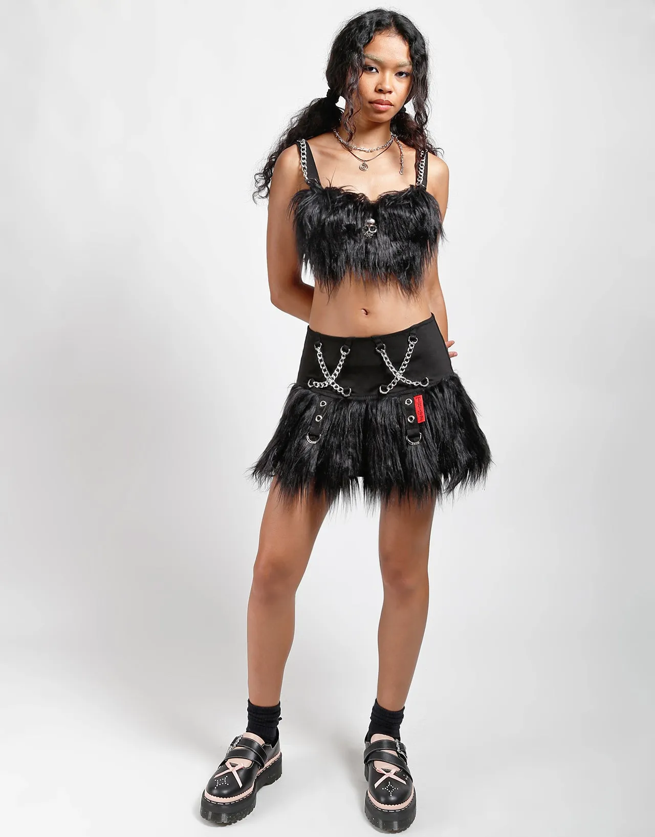 FURTASTIC PLEATED SKIRT sold by Tripp nyc product image thumbnail 2