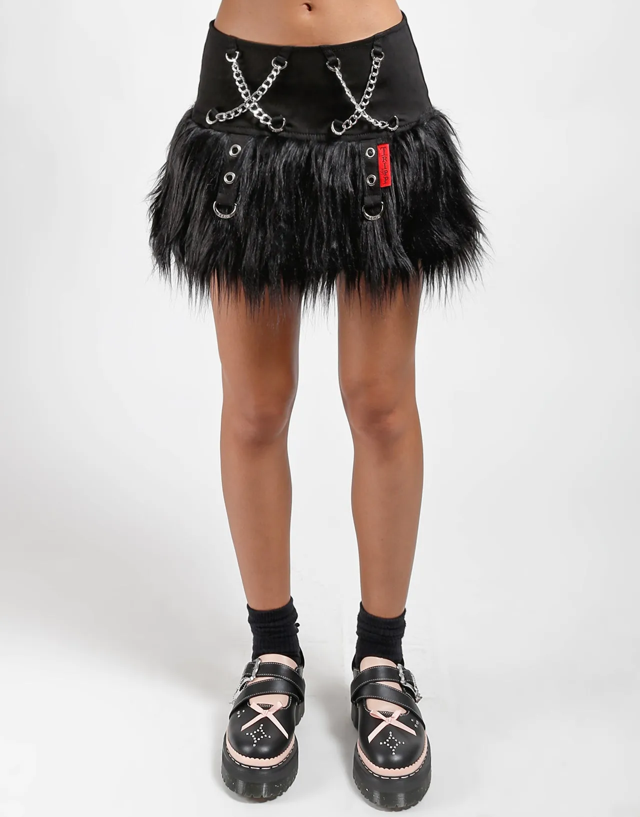 FURTASTIC PLEATED SKIRT sold by Tripp nyc