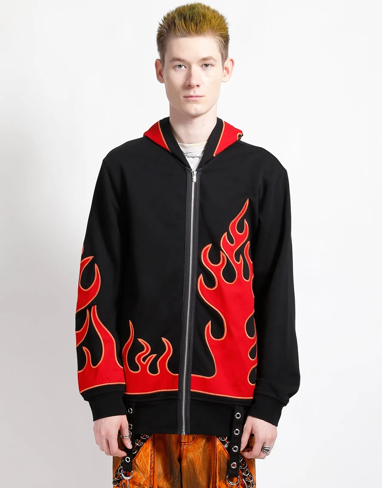FLAME HOODIE sold by Tripp nyc product image thumbnail 5