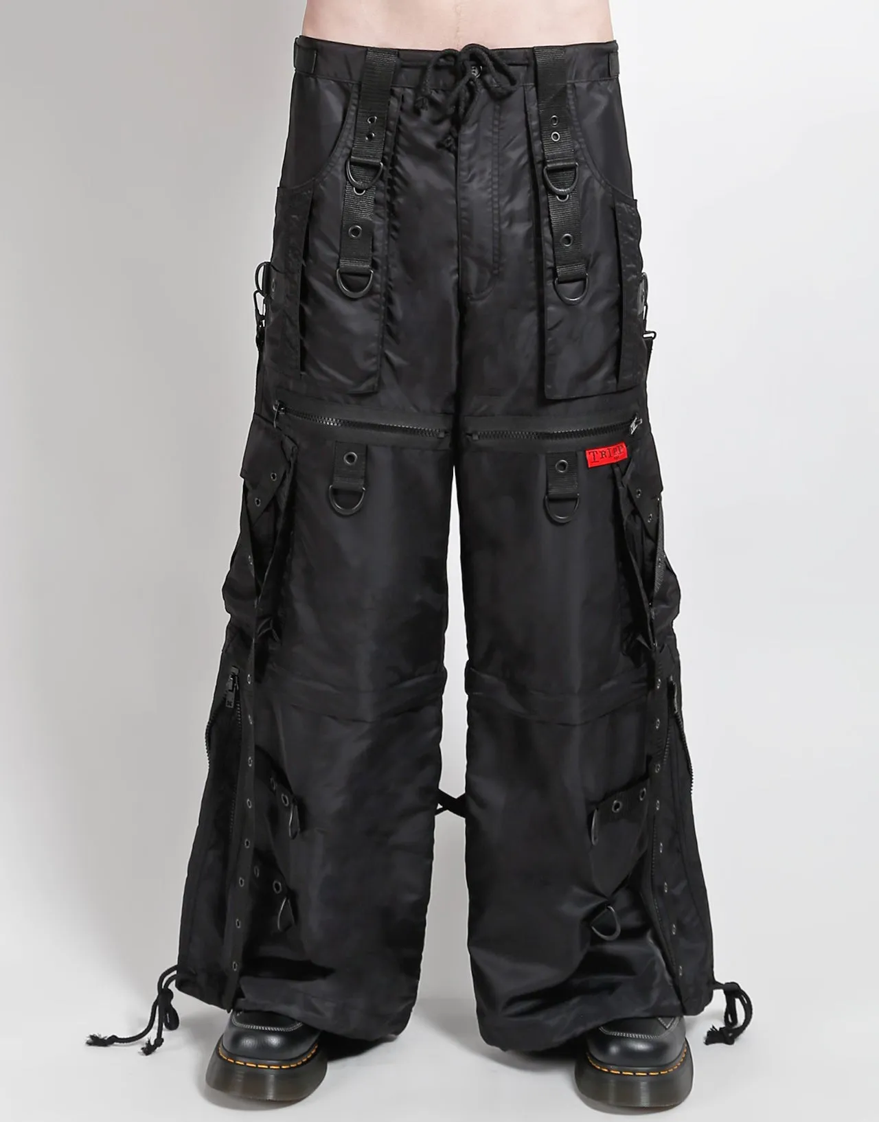 X-STRAP ZIP OFF SPACE OUT PANT BLACK sold by Tripp nyc product image thumbnail 5