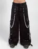 GODFATHER CHAIN PANT RED STRIPE sold by Tripp nyc