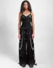 GODFATHER CHAIN PANT RED STRIPE sold by Tripp nyc