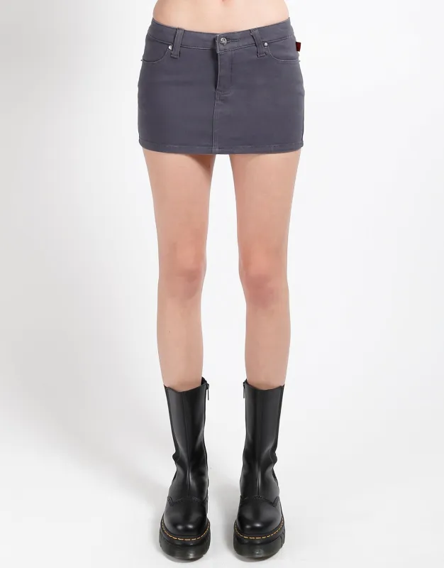 SUPER MINI DARK GREY sold by Tripp nyc